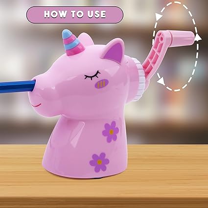 Pencil Sharpener - Manual (Unicorn)