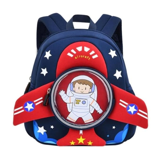 3D Plane Shape Backpack For Kids