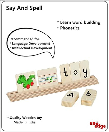 Eduedge Say and Spell Word Building Game