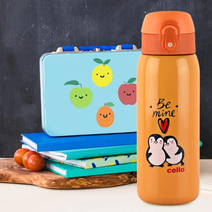 Cello Hot & Cold Stainless Steel Kids Water Bottle, 475ml