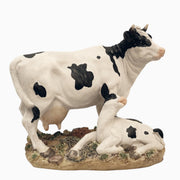 Cute Cow and Calf Figurine