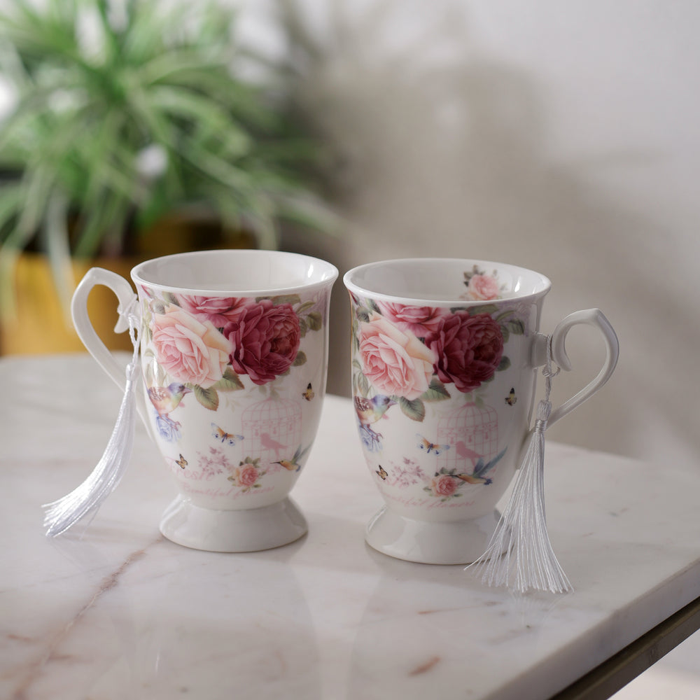 Rose Rejoice Mug (Set of 2)