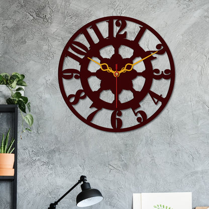 Classic Style Wooden Wall Clock