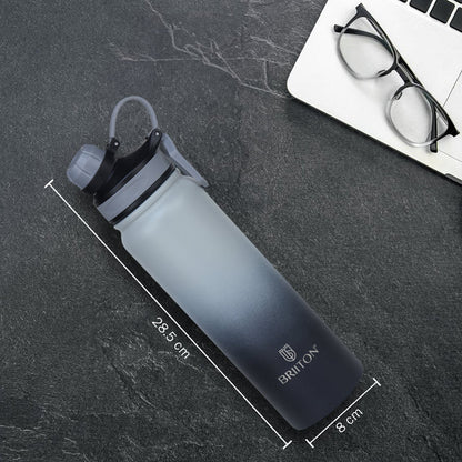 Galaxy Hot & Cold Stainless Steel Insulated Water Bottle, 800ml (Black)