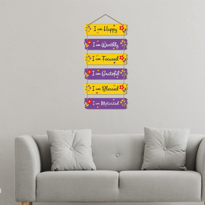 Motivational Quotes Decorative Wall Hanging