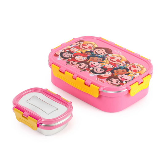 Cello Fun Food Lunch Box, Medium - Disney Princess